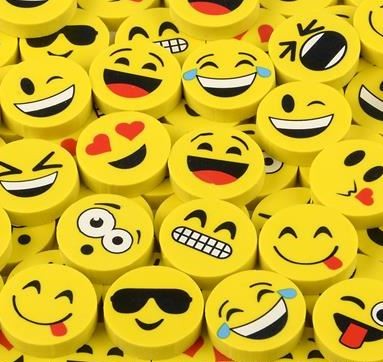 Emoji Erasers 72/pk