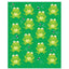 Frogs Shape Stickers 6/sheets