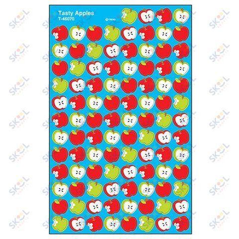 Tasty Apples Stickers 7/16" 800/pk