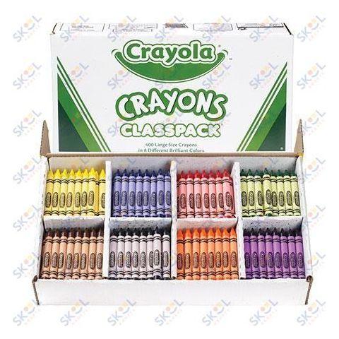 Crayola Jumbo Crayon Classpack 8 Colors 200/pk.