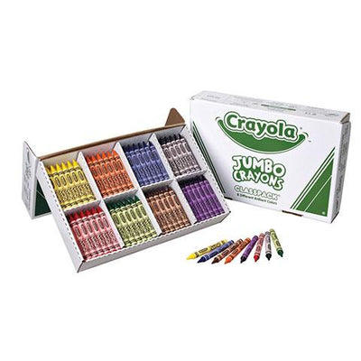 Crayola Jumbo Crayon Classpack 8 Colors 200/pk.