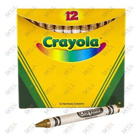 Crayola Metallic Crayons 12/pk