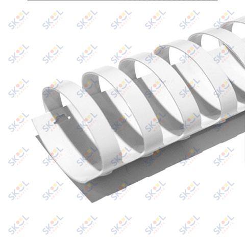 Binding Combs 100/PK (White, 1/2", 100 Sheets)
