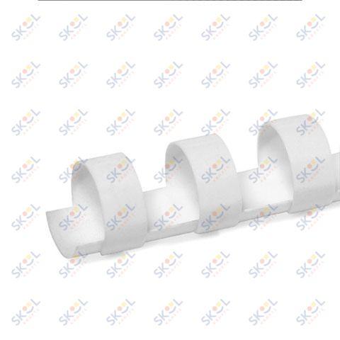 Binding Combs 100/PK (White, 1/2", 100 Sheets)