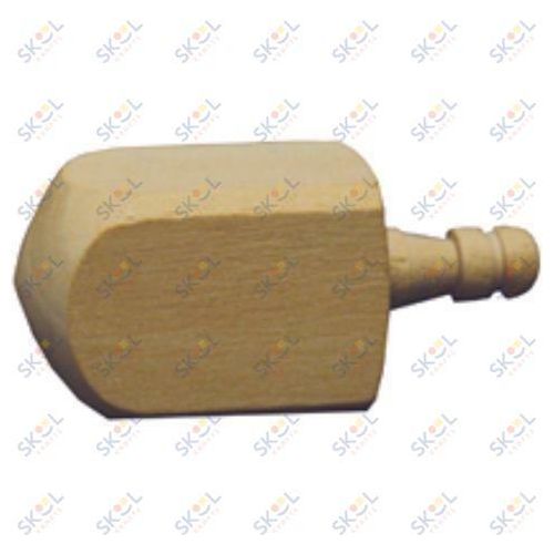 natural Wood Dreidel 1"x2-1/2" 1pc