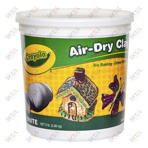 Self Hardening Modeling Clay 5 lb White