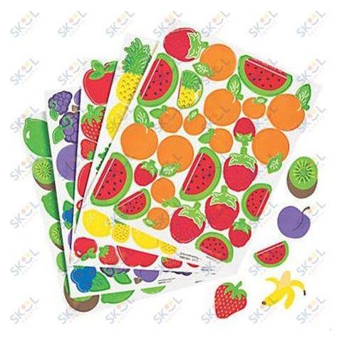 Fabulous Foam Fruit Shapes 1" - 2" 500/pk