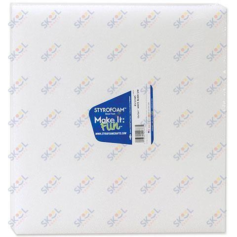 Styrofoam Sheet (1" x 8" x 10")