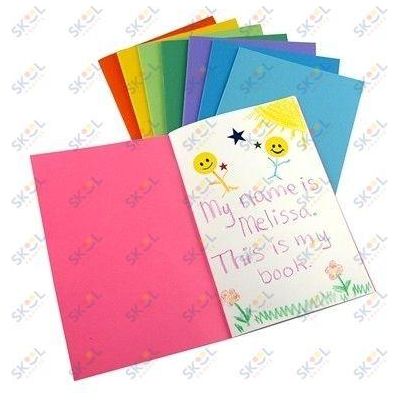 Blank Book (Asst, 8 ½" x 11" (12 Pages), 6/pk)