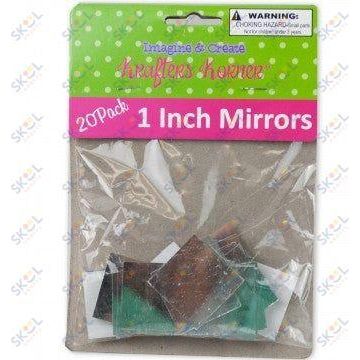 Mirror Tiles 1" 20/pk
