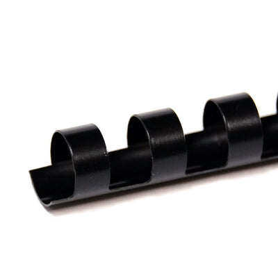 Ring Binding Combs (100/bx) 1/2 in. Black 11 in.
