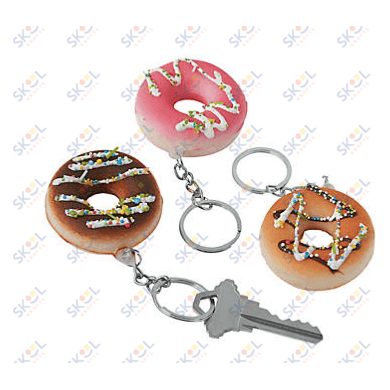 Squishy Doughnut Key Chain 1pc