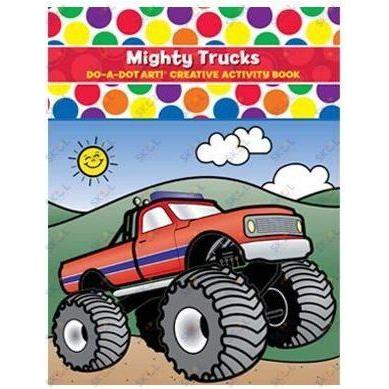 Do A Dot Art Mighty Trucks Activity Book