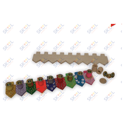 DIY Dreidel Menorah Craft Kits 10/pk.