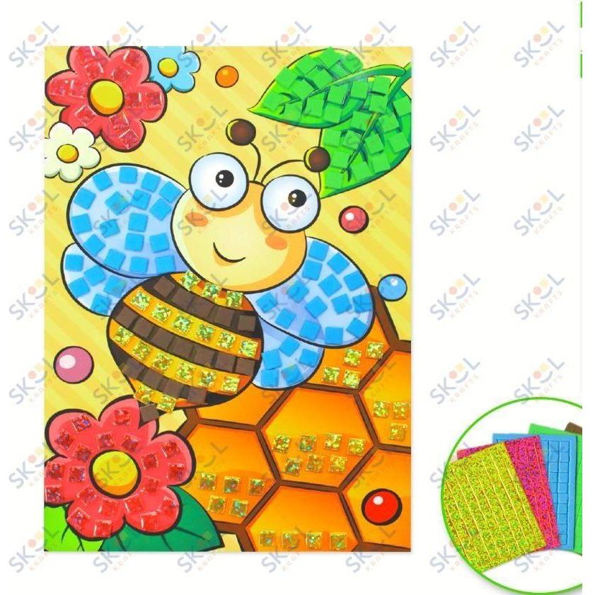 DIY Foam Mosaic Kit - Bee
