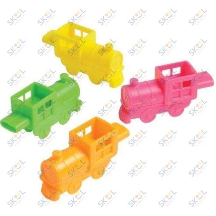 Train Shaped Whistles 12/pk