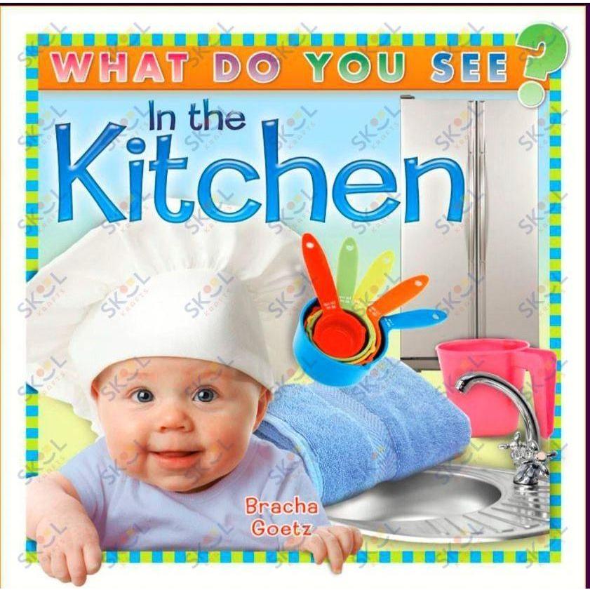 What do you see in the kitchen book