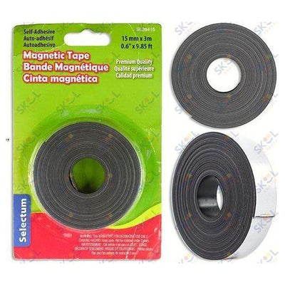Self Adhesive Magnetic Tape 15mm x 3mm