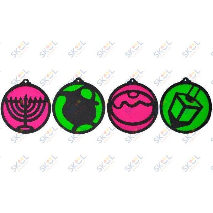 Large Round Chanukah shapes for Decoration