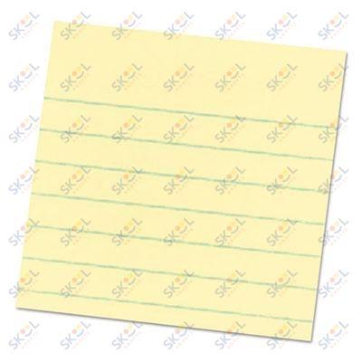 Sticky Notes Ruled (4" x 6", Assorted, 500/pk)