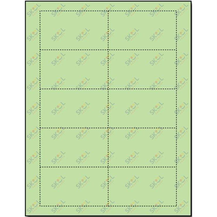 Perforated Cardstock Business Card