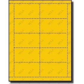 Perforated Cardstock Business Card