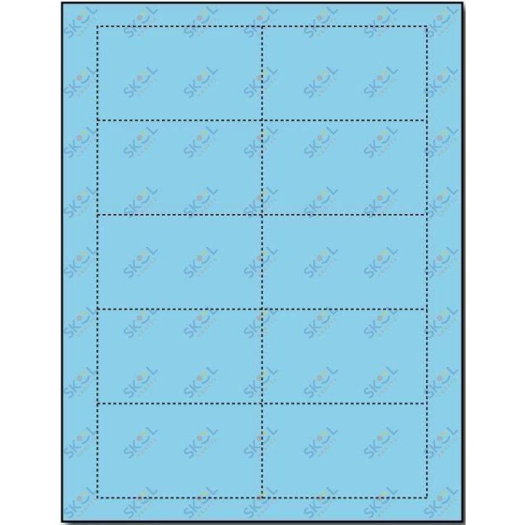 Perforated Cardstock Business Card