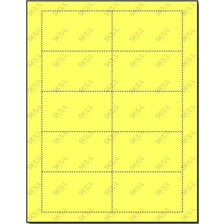 Perforated Cardstock Business Card