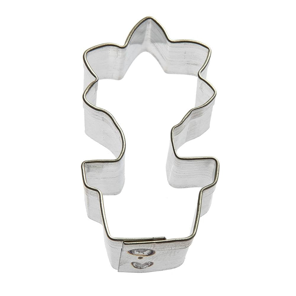 Mini Potted Flower Cookie Cutter 1.5"