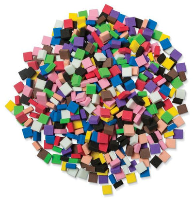 Wonderfoam Assorted Color Mosaic Tile 500/pk
