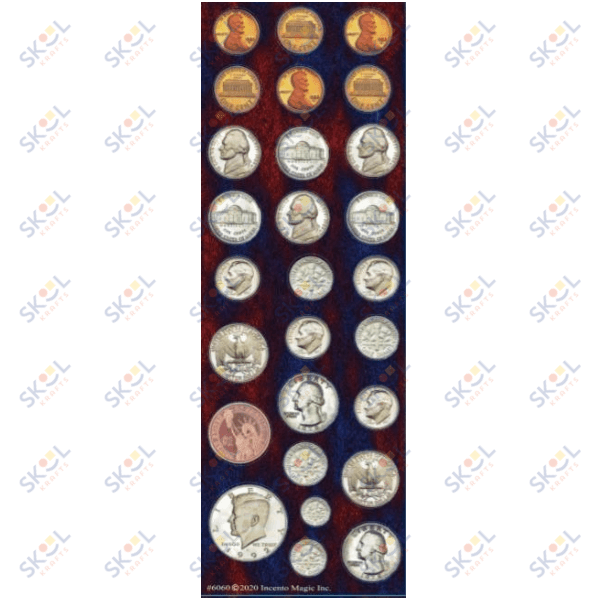 Coin Stickers (25 Sheets)
