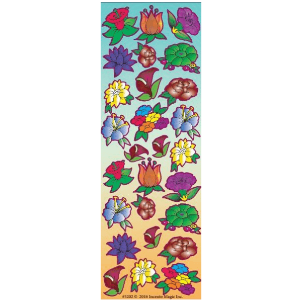 Flower Diecut Stickers (6 Sheets)