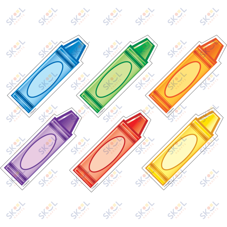 Crayons Mini Accents 3 1/2" x 1 1/8 36/pk