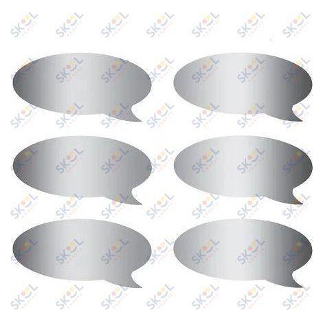 Word Bubbles Scratch Off Stickers 2 1/2" X 1" 180/pk