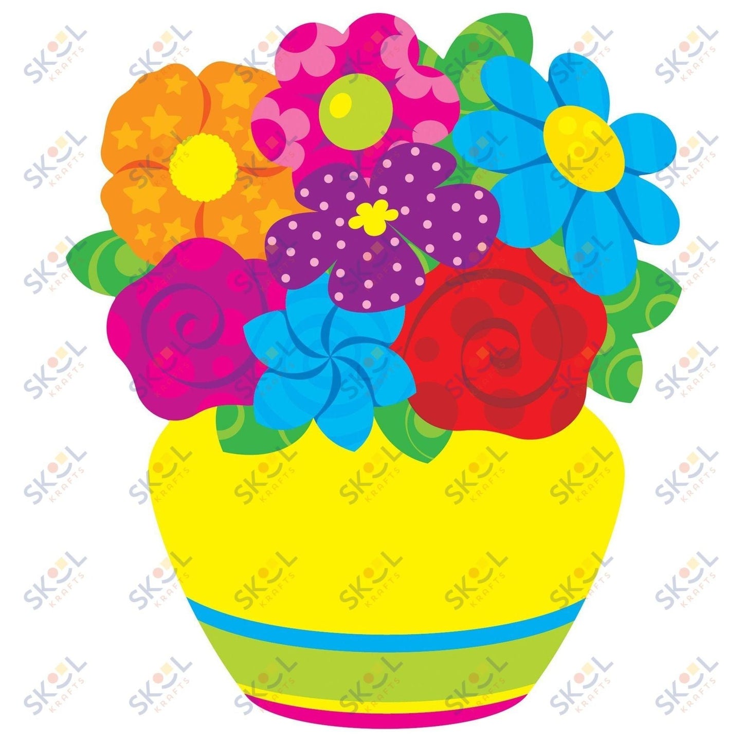 Colorful Bouquet Classic Accents 6" 36/pk (Discontinued)