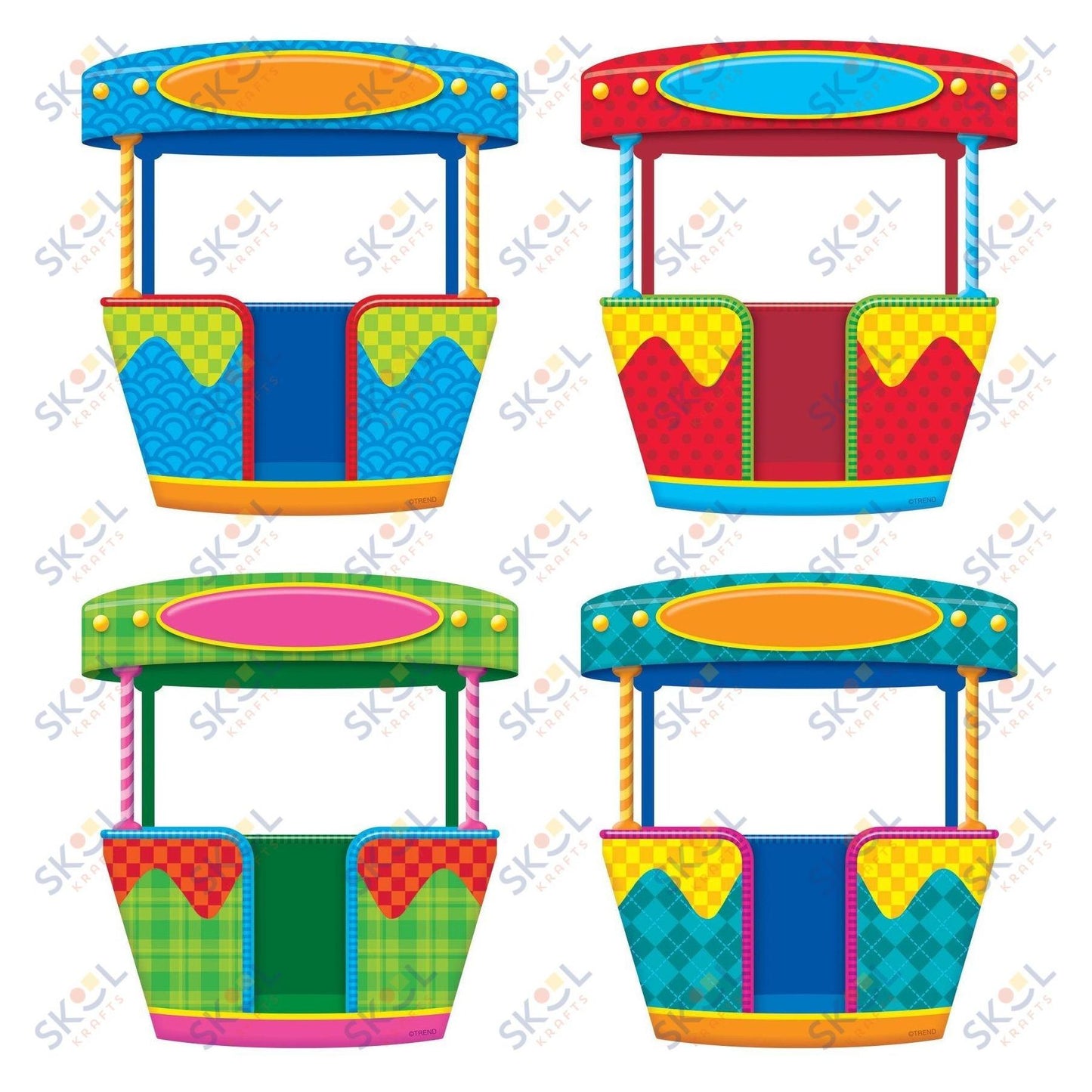 Gondolas Variety Pack Durable & Reusable Paper 6" 36/PK (Discontinued)