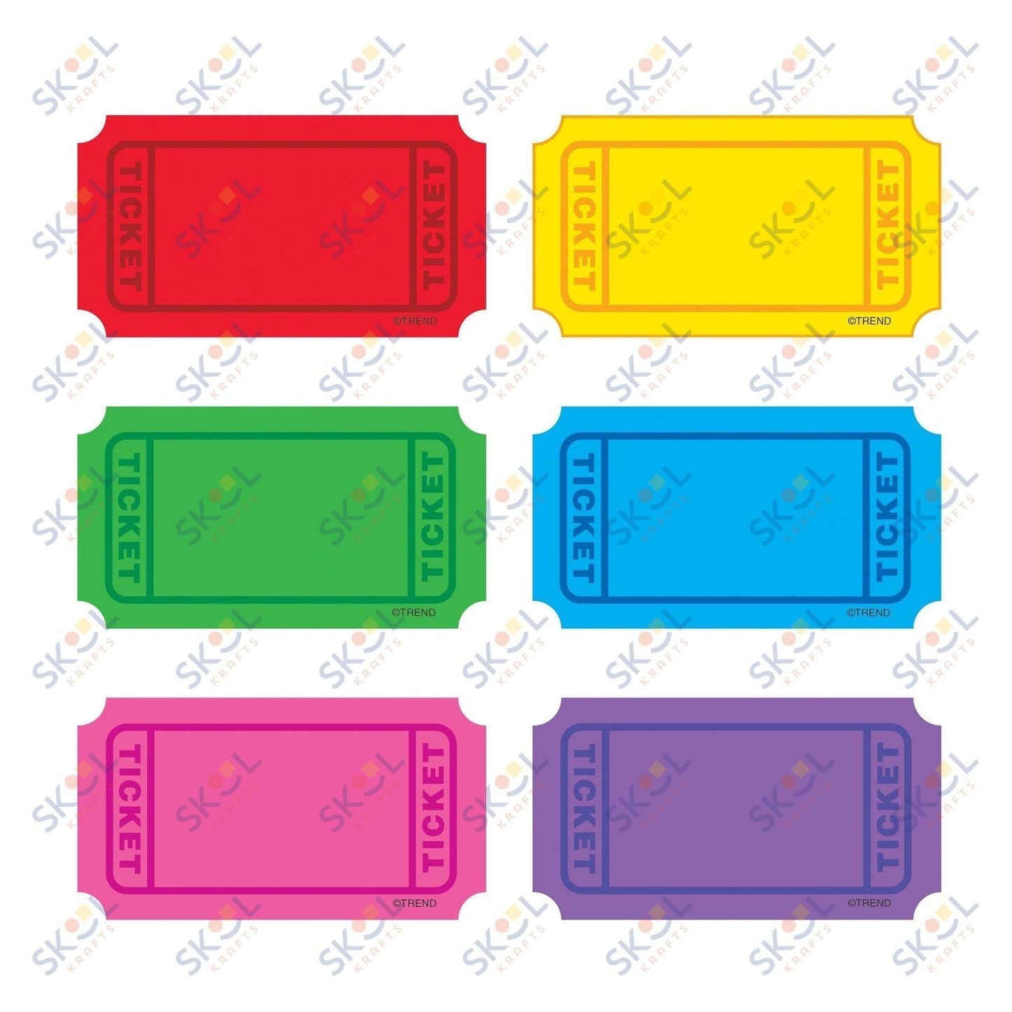 Winning Tickets Mini Variety Pack 3" 72/pk