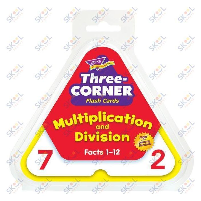 Multiplication and Division Flash Cards 5 1/2" 1pc