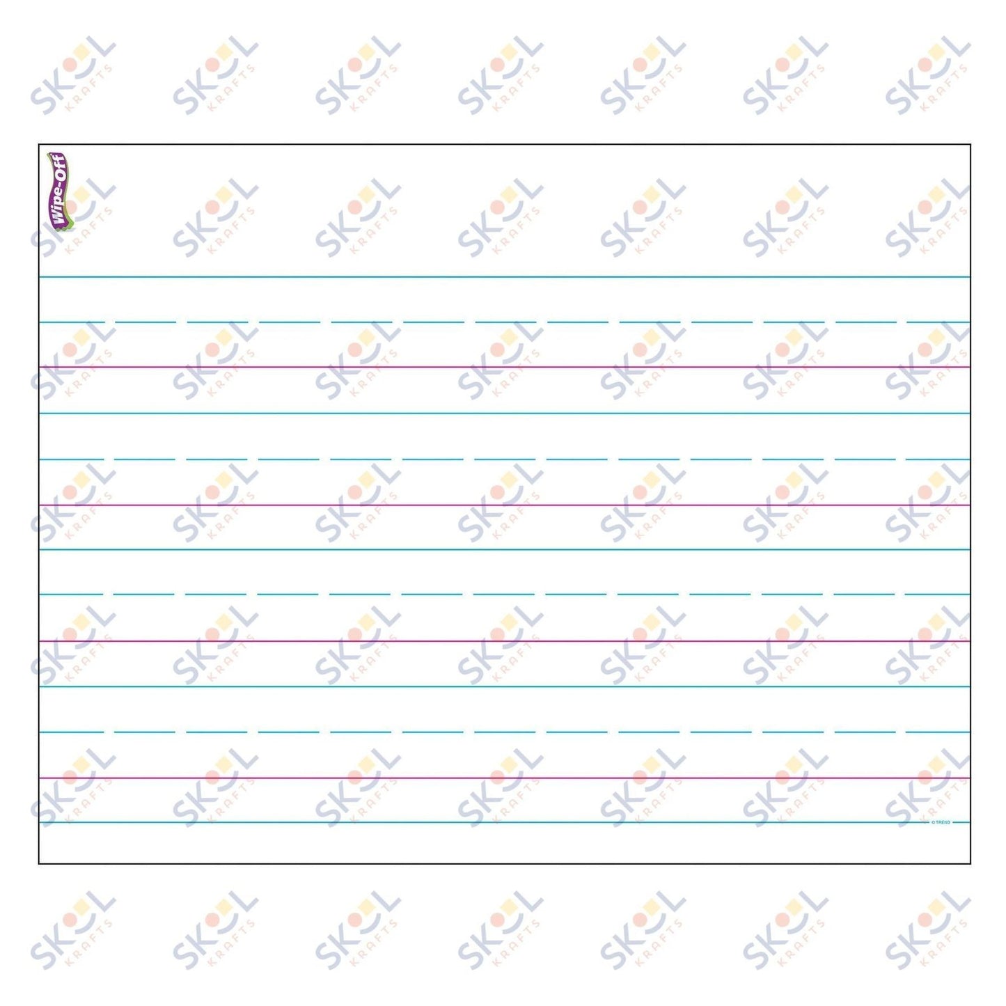 Handwriting Paper Chart Wipe off 17" x 22" 1/pk