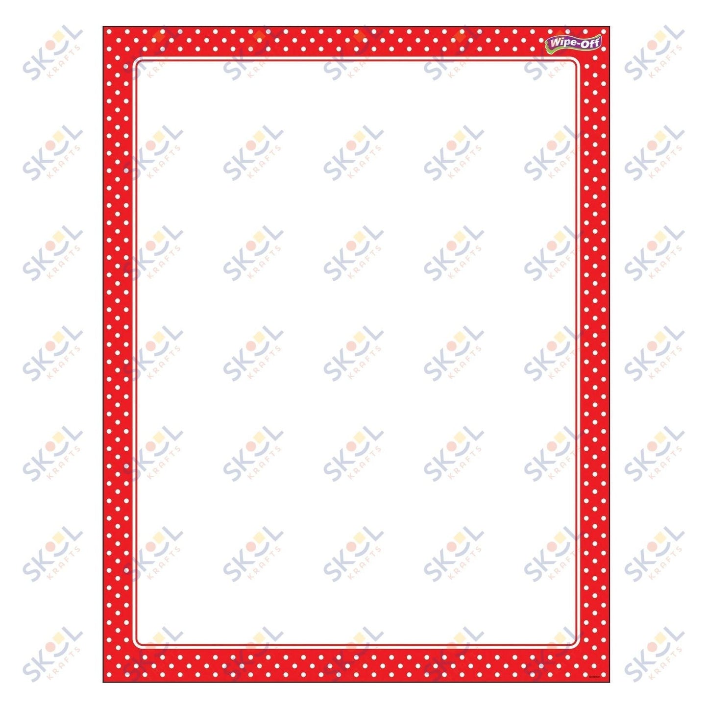 Red Polka Dots Chart 17" x 22" 1/pk (Discontinued)