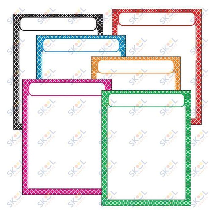 Moroccan Learning Charts Combo Pack 17" x 22" 6/pk  (discontinued)