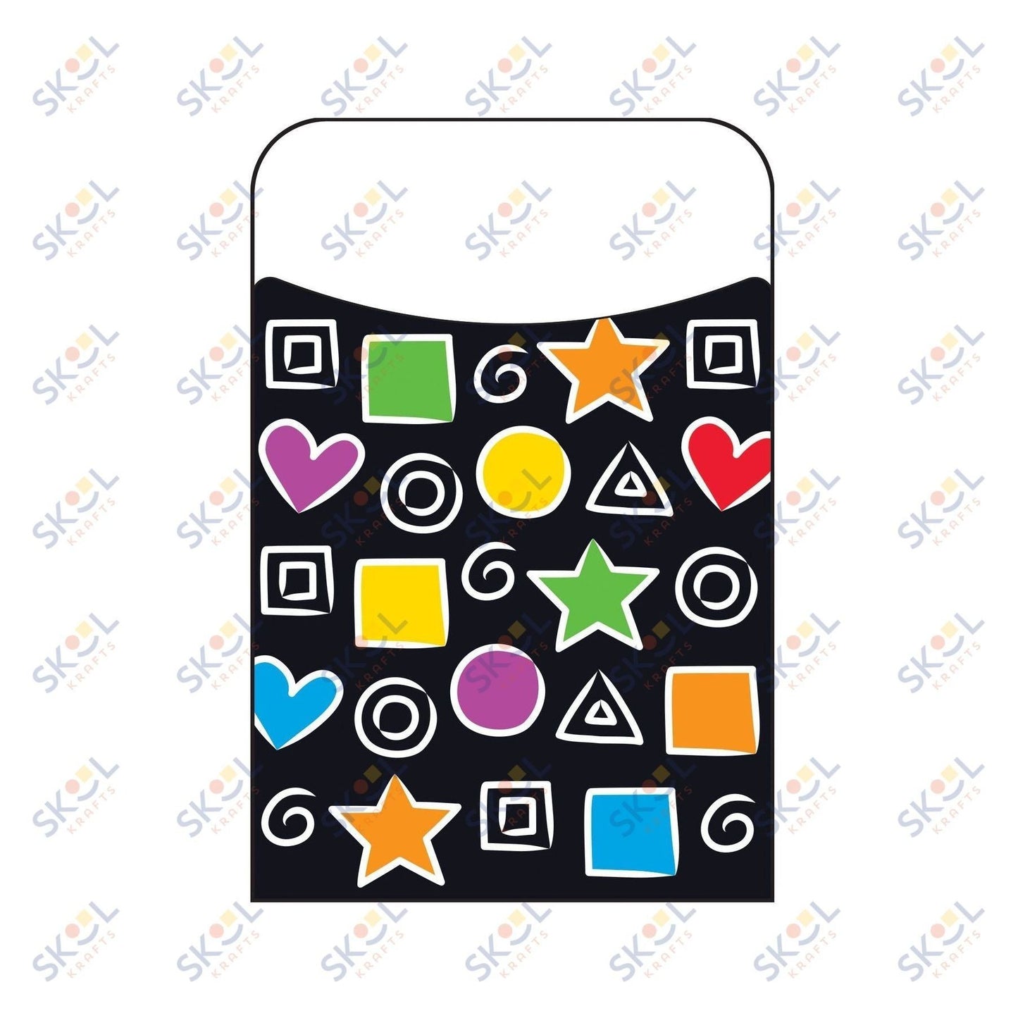Snazzy Shapes Pockets 3 1/2" x 5 1/4" 40/pk