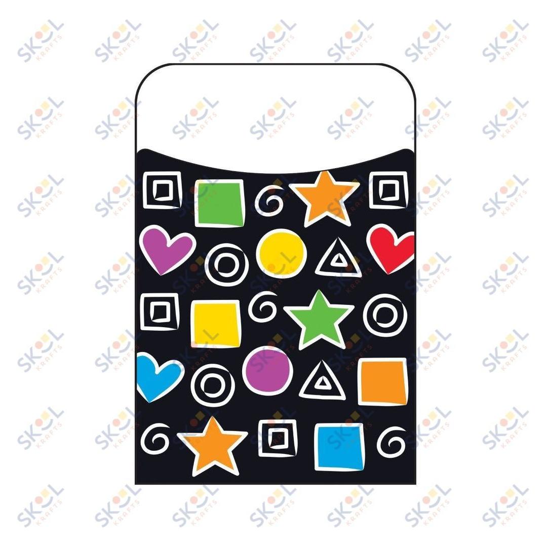 Snazzy Shapes Pockets 3 1/2" x 5 1/4" 40/pk