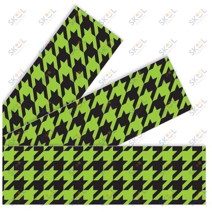 Houndstooth Green Borders 2 3/4in x 35 3/4ft 12/pk (Discontinued)