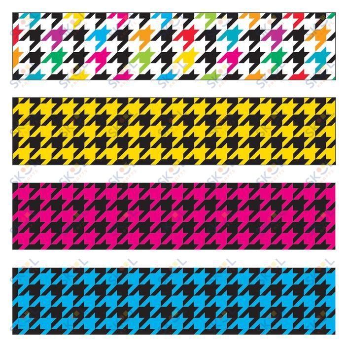 Houndstooth Mix Borders Variety Pack 143ft 1/pk (discontinued)