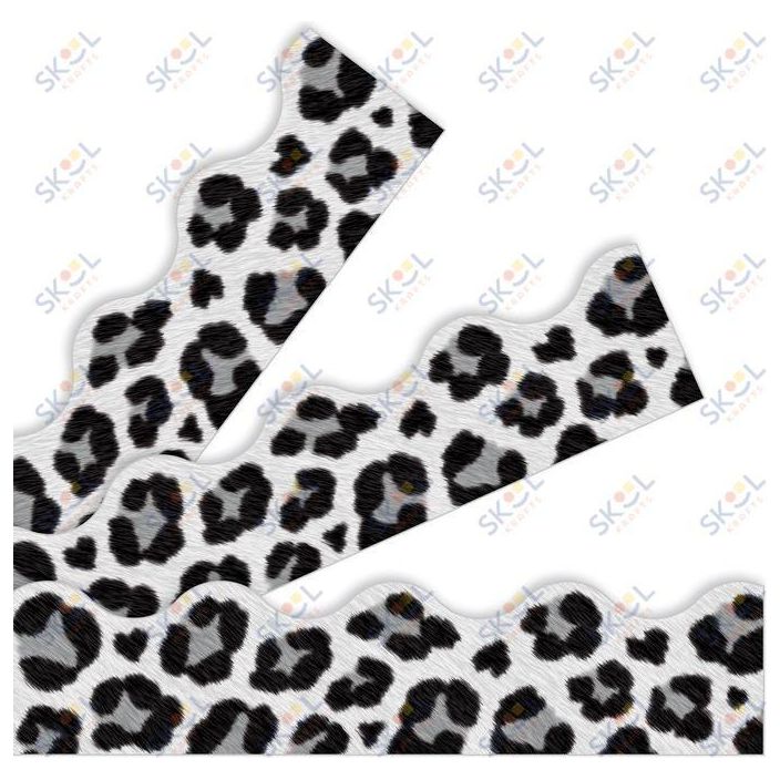 Leopard White Trimmers 2 1/4in x 39ft 12/pk