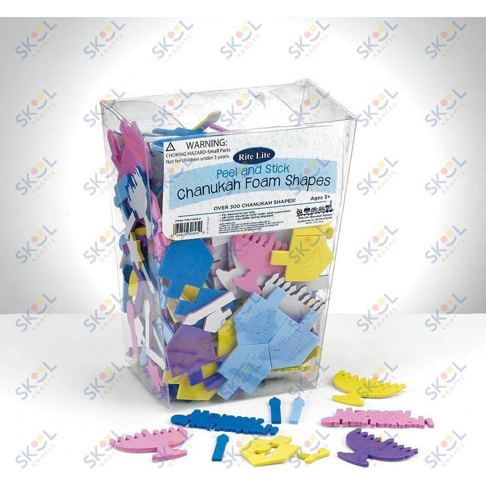 Peel & Stick Chanukah Foam Shapes