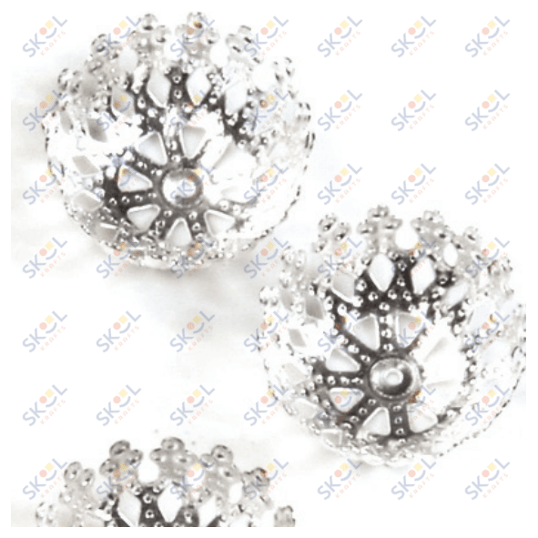 Silver Candle Base 90/pk