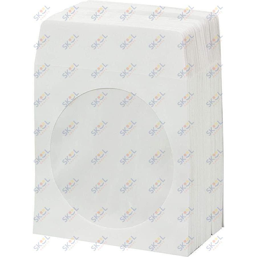 CD/DVD Envelopes Clear Window 50/Pack
