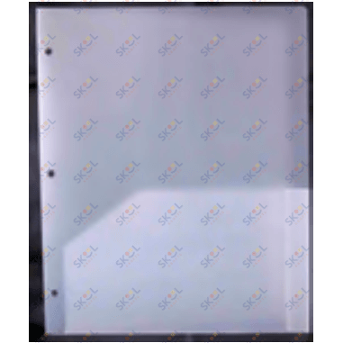 Two Pocket Poly Folder (Purple) With 3 Holes